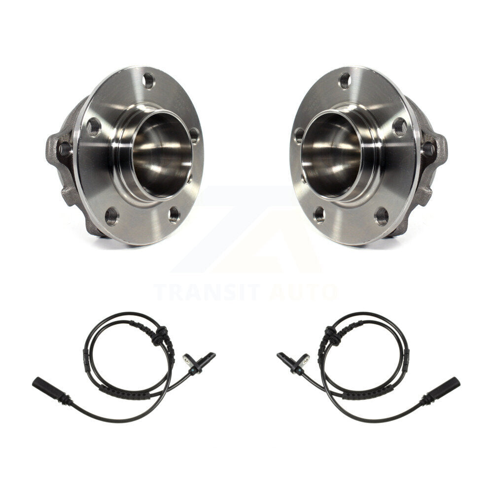Wheel Hub Bearing And ABS Sensor Front Kit For 2011-2012 BMW 750i with Harness