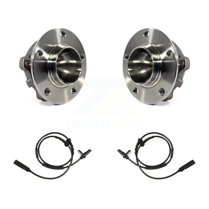Wheel Hub Bearing And ABS Sensor Front Kit For 2011-2012 BMW 750i with Harness