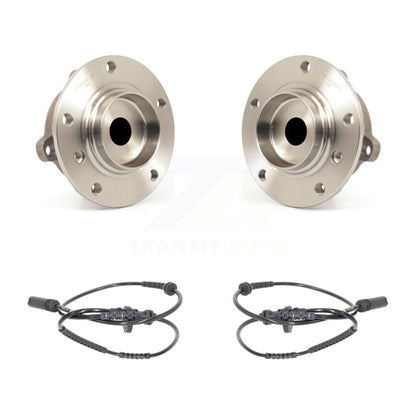 Wheel Hub Bearing Sensor Front Kit For 2010 BMW 528i 535i 3.0L with 4-Wheel ABS