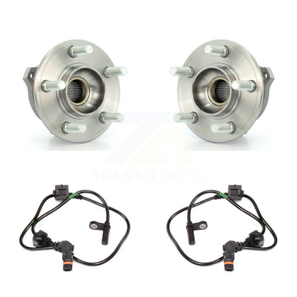 Wheel Hub Bearing And ABS Sensor Front Kit For Chrysler 300 Dodge Charger Magnum