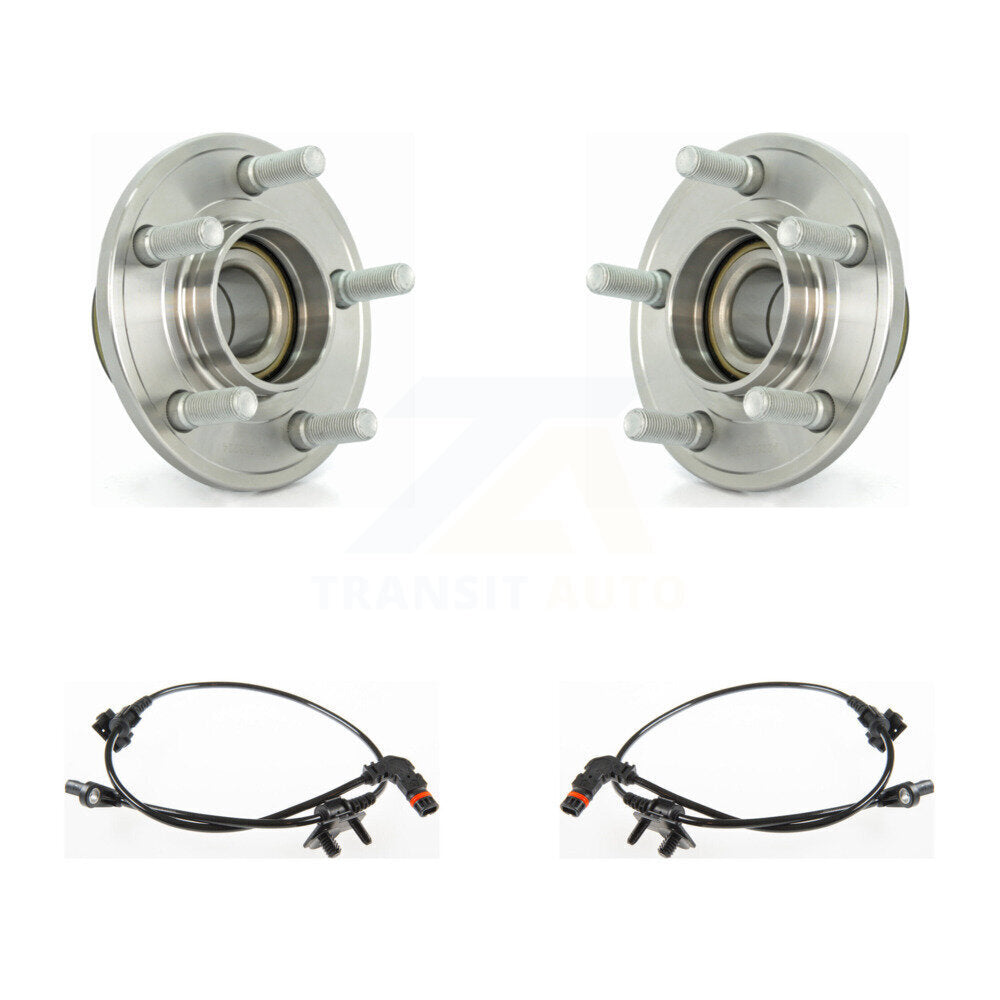 Wheel Hub Bearing ABS Sensor Front Kit For Dodge Chrysler 300 Charger Challenger