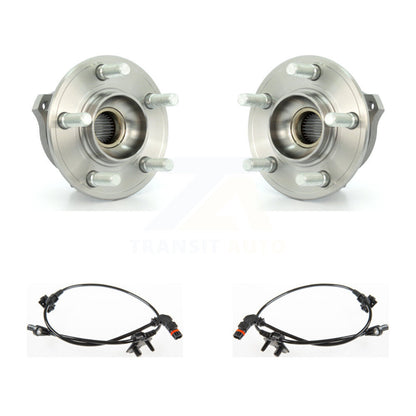 Wheel Hub Bearing & Sensor Front Kit For Chrysler 300 Dodge Charger with Harness