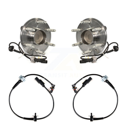 Wheel Hub Bearing Extra Sensor Front Kit For GMC Chevrolet Sierra 1500 Silverado
