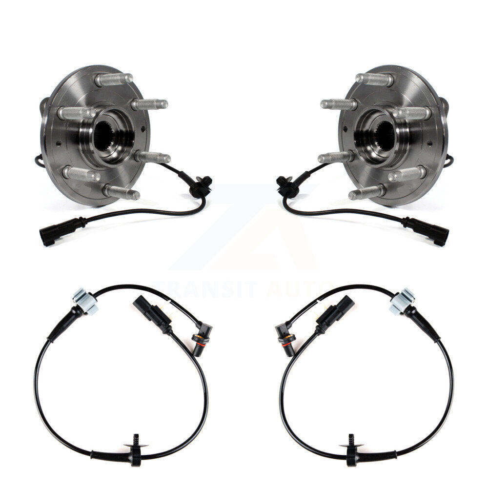 Wheel Hub Bearing Extra Sensor Front Kit For GMC Chevrolet Sierra 1500 Silverado