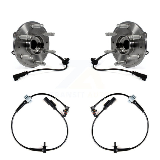 Wheel Hub Bearing Extra Sensor Front Kit For GMC Chevrolet Sierra 1500 Silverado