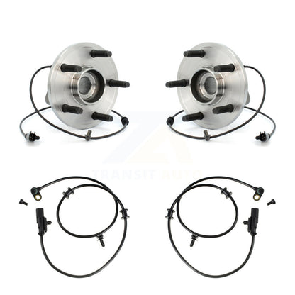 Wheel Hub Bearing & Extra ABS Sensor Front Kit For Dodge Durango Chrysler Aspen