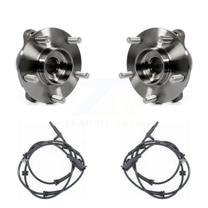 Wheel Hub Bearing And ABS Sensor Front Kit For INFINITI M35 M45 with Harness