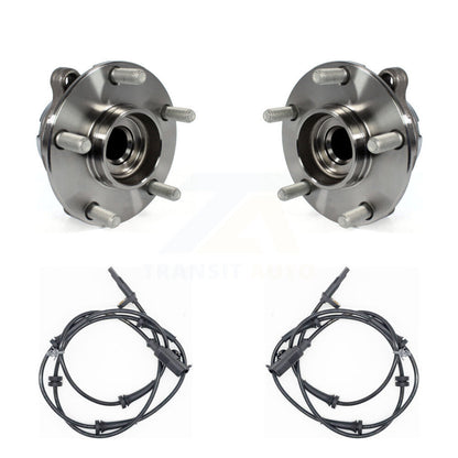 Wheel Hub Bearing & Sensor Front Kit For 2006-2010 INFINITI M35 M45 with Harness