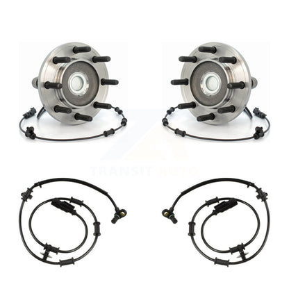 Wheel Hub Bearing & Extra Sensor Front Kit For Dodge Ram 2500 3500 with Harness
