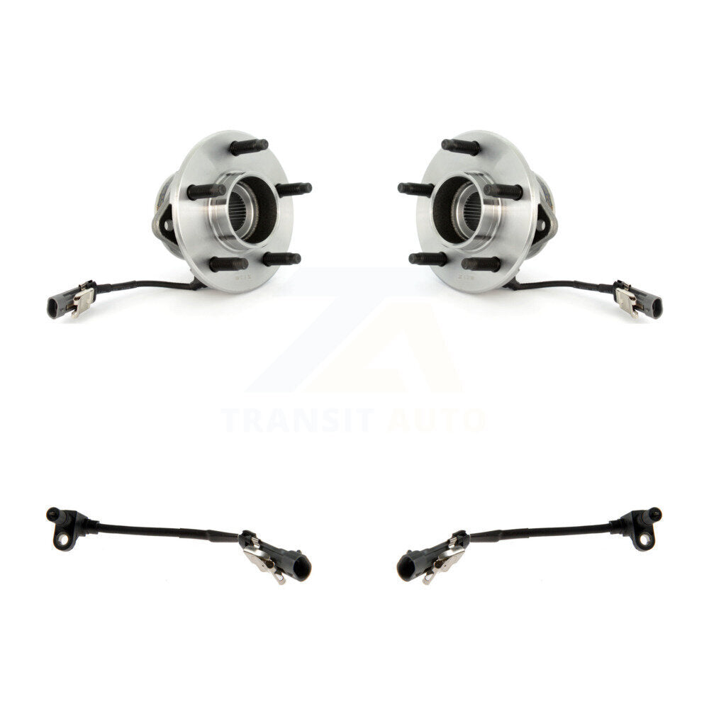 Wheel Hub Bearing & Extra ABS Sensor Front Kit For Saturn Vue Chevrolet Equinox