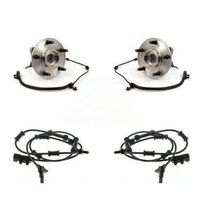 Wheel Hub Bearing And Extra ABS Sensor Front Kit For Jeep Wrangler with Harness