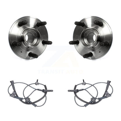 Wheel Hub Bearing And ABS Sensor Front Kit For Cadillac CTS with Harness
