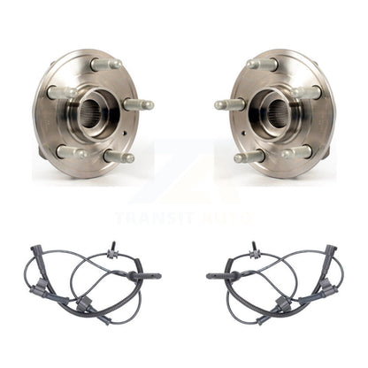 Wheel Hub Bearing And ABS Sensor Front Kit For Cadillac CTS with Harness