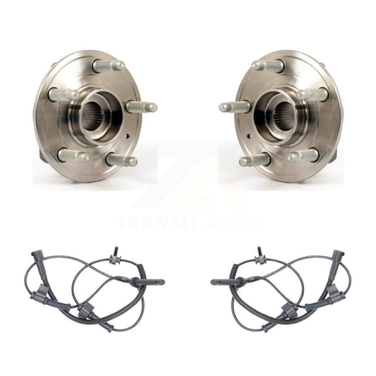 Wheel Hub Bearing And ABS Sensor Front Kit For Cadillac CTS with Harness