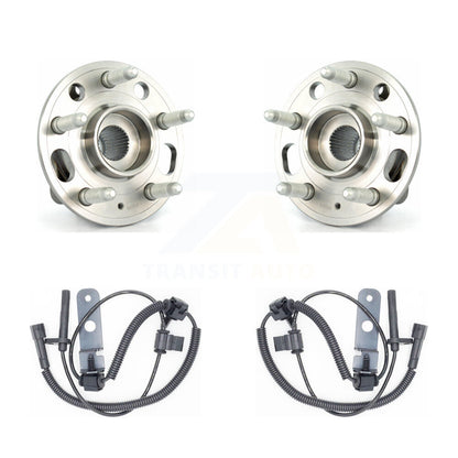 Wheel Hub Bearing And ABS Sensor Front Kit For 2014 Cadillac CTS with Harness