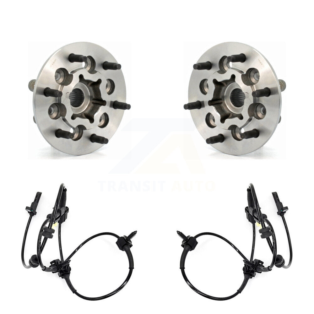 Wheel Hub Bearing And ABS Sensor Front Kit For Chevrolet Colorado GMC Canyon