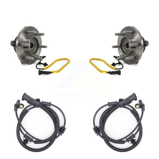 Wheel Hub Bearing & Extra Sensor Front Kit For 2018-2020 Ford F-150 with Harness