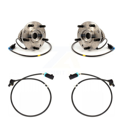 Wheel Hub Bearing Extra ABS Sensor Front Kit For Chevrolet GMC Blazer S10 Sonoma