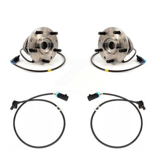 Wheel Hub Bearing Extra ABS Sensor Front Kit For Chevrolet GMC Blazer S10 Sonoma