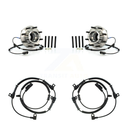 Wheel Hub Bearing And Extra ABS Sensor Front Kit For Ford F-250 Super Duty