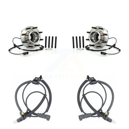 Wheel Hub Bearing And Extra ABS Sensor Front Kit For Ford F-250 Super Duty