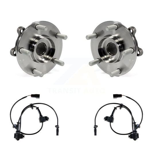 Wheel Hub Bearing And ABS Sensor Front Kit For Mazda CX-5 6