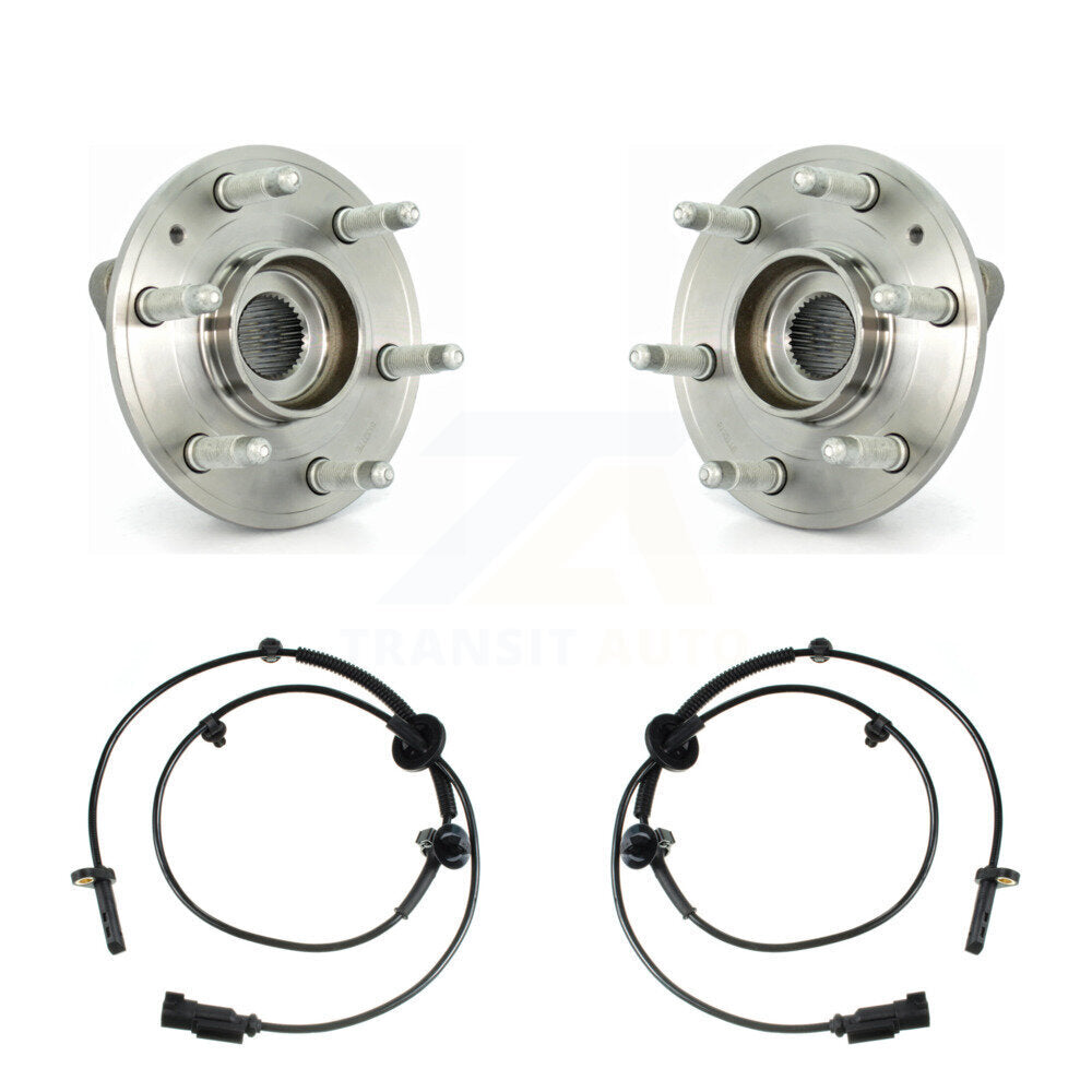Wheel Hub Bearing Sensor Front Kit For GMC Acadia Buick Enclave Chevrolet Saturn