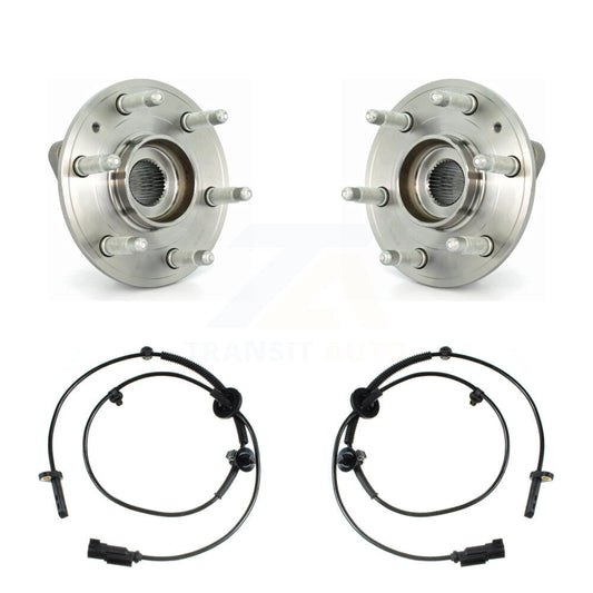 Wheel Hub Bearing Sensor Front Kit For GMC Acadia Buick Enclave Chevrolet Saturn