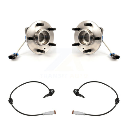 Wheel Hub Bearing And Extra ABS Sensor Front Kit For 2010 Buick Allure 3.6L