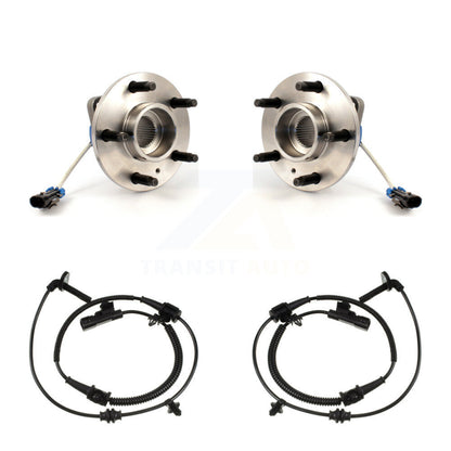 Wheel Hub Bearing And Extra ABS Sensor Front Kit For 2010 Buick Allure 3.6L