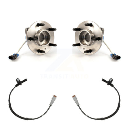 Wheel Hub Bearing & Extra Sensor Front Kit For 2010 Buick Allure 2.4L/3.0L/3.6L