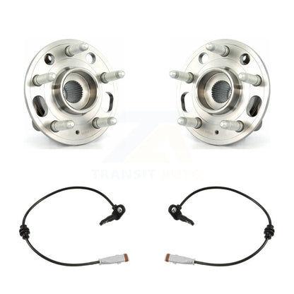 Wheel Hub Bearing And ABS Sensor Front Kit For Buick LaCrosse Regal Saab 9-5