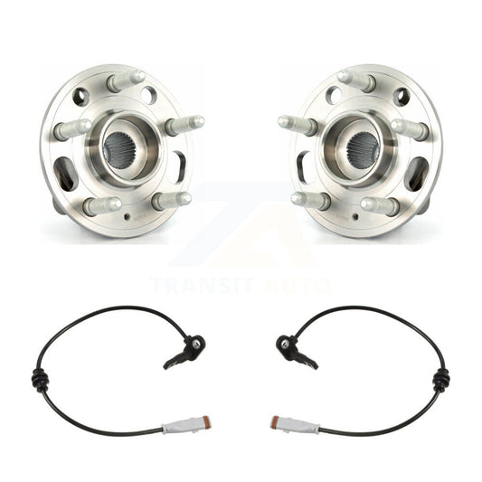 Wheel Hub Bearing And ABS Sensor Front Kit For Buick LaCrosse Regal Saab 9-5