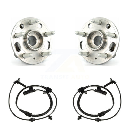 Wheel Hub Bearing And ABS Sensor Front Kit For Buick LaCrosse Regal Saab 9-5
