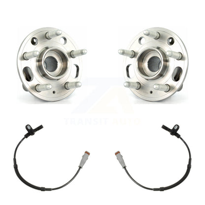 Wheel Hub Bearing And ABS Sensor Front Kit For Buick LaCrosse Regal Saab 9-5