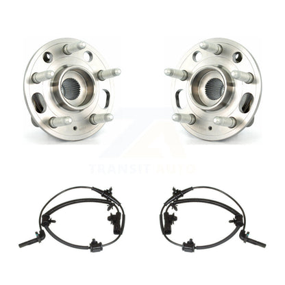 Wheel Hub Bearing And ABS Sensor Front Kit For Buick LaCrosse Regal Saab 9-5