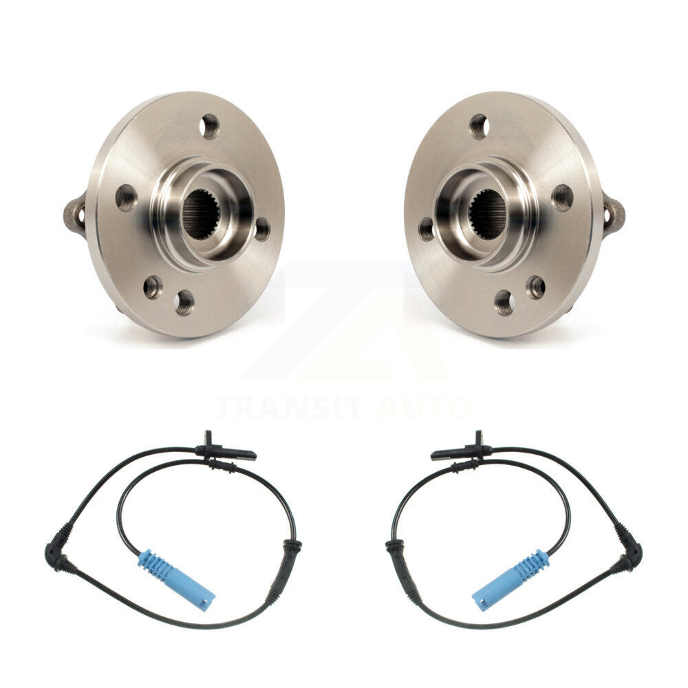 Wheel Hub Bearing & Sensor Front Kit For 07-15 Mini Cooper 1.6L with 4-Wheel ABS