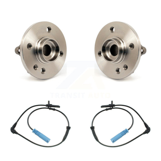 Wheel Hub Bearing & Sensor Front Kit For 07-15 Mini Cooper 1.6L with 4-Wheel ABS