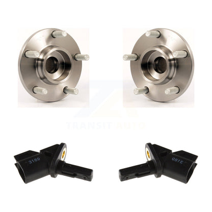 Wheel Hub Bearing & Sensor Front Kit For 2004 Mazda 3 2.0L/2.3L with 4-Wheel ABS