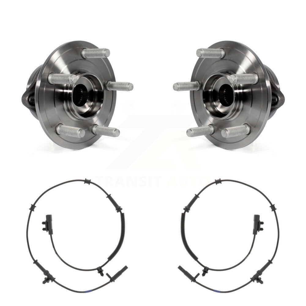 Wheel Hub Bearing ABS Sensor Front Kit For Jeep Grand Cherokee Dodge Durango WK