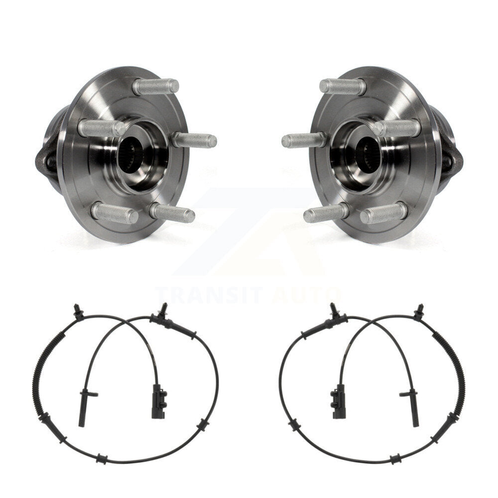 Wheel Hub Bearing ABS Sensor Front Kit For Jeep Grand Cherokee Dodge Durango WK
