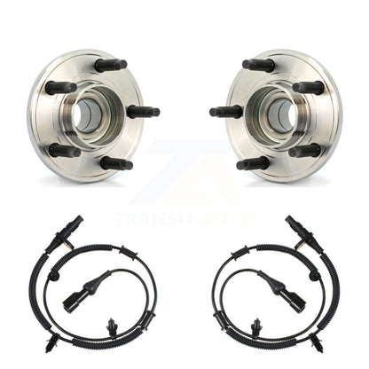 Wheel Hub Bearing And ABS Sensor Front Kit For Ford Mustang with Harness