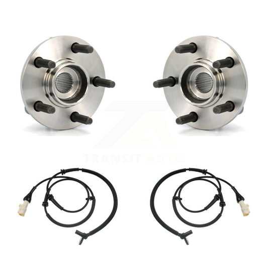 Wheel Hub Bearing & Sensor Front Kit For Ford Taurus Mercury Sable with Harness