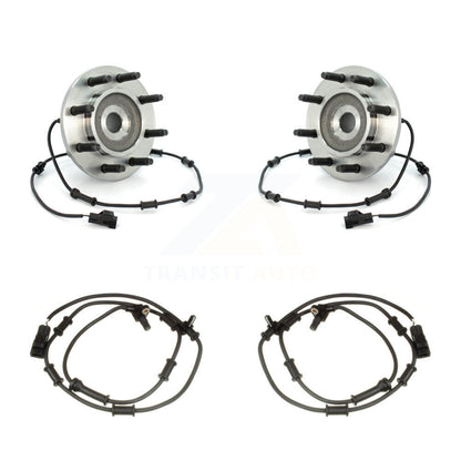 Wheel Hub Bearing & Extra Sensor Front Kit For Dodge Ram 2500 3500 with Harness