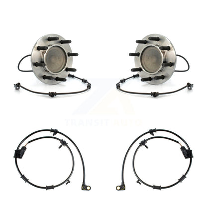 Wheel Hub Bearing & Extra Sensor Front Kit For Dodge Ram 2500 3500 with Harness