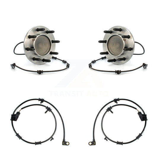 Wheel Hub Bearing & Extra Sensor Front Kit For Dodge Ram 2500 3500 with Harness