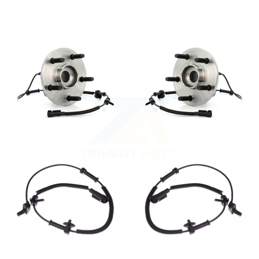 Wheel Hub Bearing Extra Sensor Front Kit For Dodge Ram 1500 4WD with 4-Wheel ABS