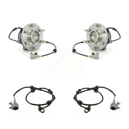 Wheel Hub Bearing & Extra Sensor Front Kit For Nissan Frontier Pathfinder Xterra