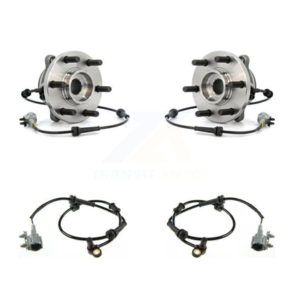 Wheel Hub Bearing & Extra Sensor Front Kit For Nissan Frontier Pathfinder Xterra