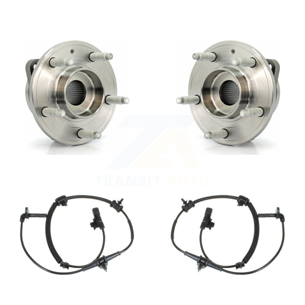 Wheel Hub Bearing & ABS Sensor Front Kit For Buick Verano Chevrolet Orlando Volt